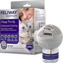 FELIWAY Optimum 30-Day Cat Calming Plug in Pheromone Diffuser Starter Kit, 48ml - Helps Reduce Common Signs of Stress in Cats & Kittens, Enhanced