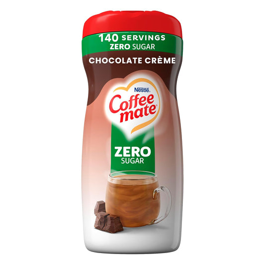 Coffee-mate Sugar Free Creamy Chocolate Powdered Coffee Creamer, 10.2 Ounce