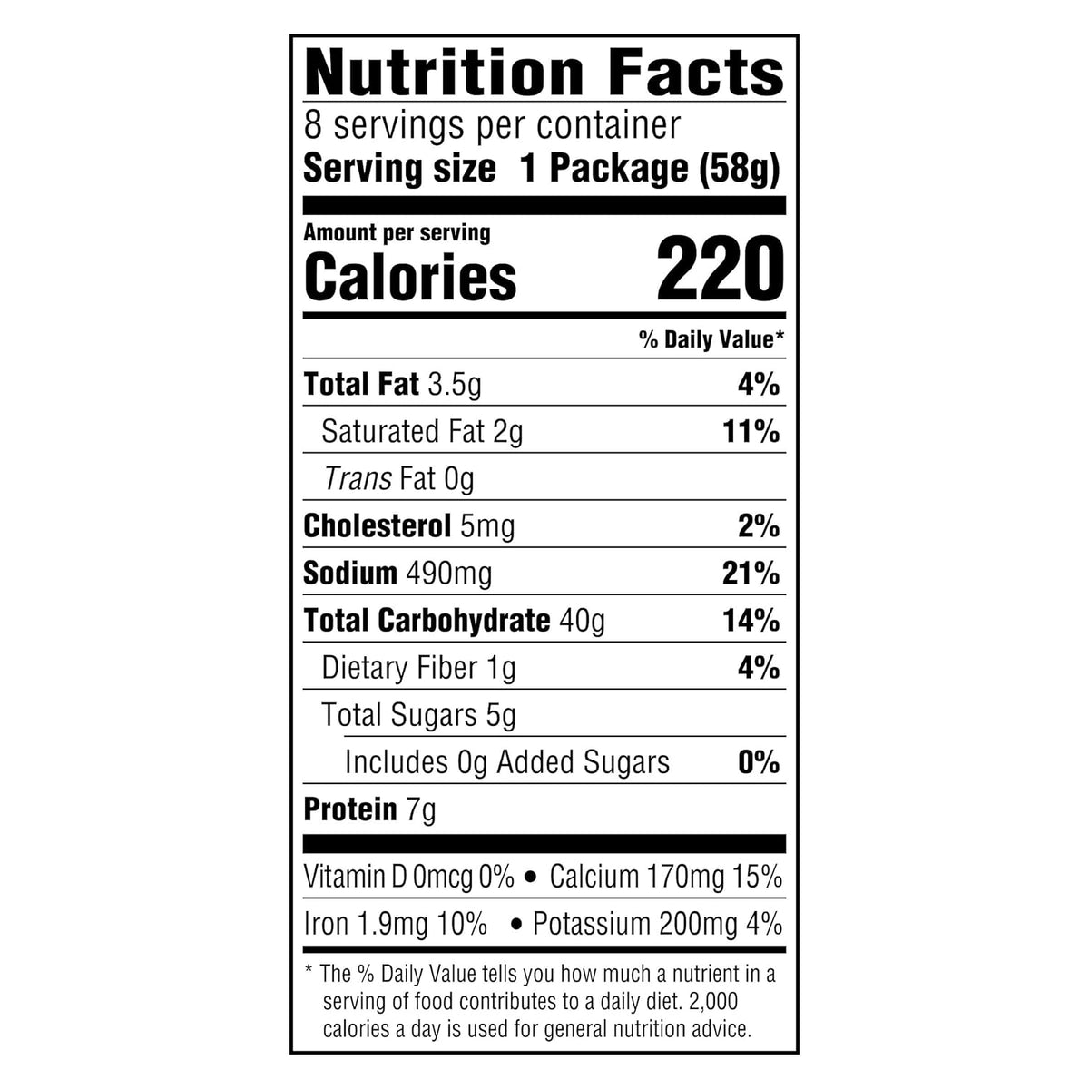 Kraft Mac and Cheese, 8 Cups, for Easy Dinner or Dinner Sides, Original Flavor, No Artificial Flavors, Preservatives or Dyes, 2.05 oz