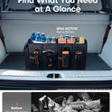 HOTOR Trunk Organizer - Car Organizer, Foldable Trunk organizer for SUVs & Sedans, Sturdy Car Organization for Car Accessories, Tools, Sundries