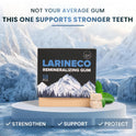 Larineco Remineralizing Gum with Nano Hydroxyapatite & Xylitol – Sugar-Free Xylitol Gum – Plastic-Free, Dye-Free, Aspartame-Free – Natural Base – 36