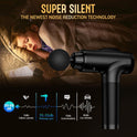 Massage Gun Deep Tissue, Handheld Electric Muscle Massager, High Intensity Percussion Massage Device for Pain Relief with 9 Attachments & 30