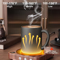 Mug Warmer - 36W Coffee Mug Warmer for Desk with Temperature Display, 2-12Hrs Auto Shut Off, Smart Candle Warmer - Ideal Coffee Gifts Accessories