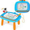 Kikidex Magnetic Drawing Board, Toddler Girl Toys for 1-2 Year Old, Doodle Board Pad Learning and Educational Toys for 1 2 3 Year Old Baby Kids