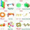 Scientoy Fidget Toy Set, 35 Pcs Sensory Toy for ADD, OCD, Autistic Children, Adults, Anxiety Autism to Stress Relief and Anti Anxiety with Motion