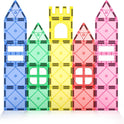 Soyee Magnetic Tiles Toddler Toys Magnetic Building Blocks for Kids Ages 3-12 STEM Educational Toys for Girls & Boys Sensory Play for Preschool