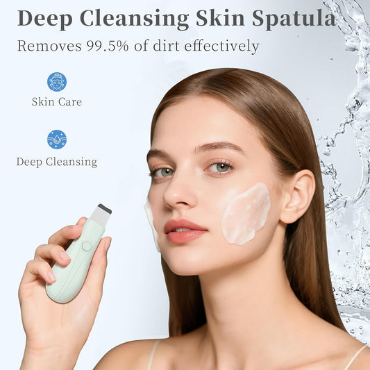 Blackhead Remover Tools, Black Head Remover for Face and Nose, Skin Scrubber Face Spatula Deep Pore Cleaner for Daily Skin Care, Skin Care Tools for