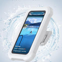 Lamicall Shower Phone Holder Waterproof - 480° Rotatable Retractable Adjustable Shower iPhone Case Holder, Bathroom Wall Phone Mount Stand Water