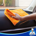 MR.SIGA Professional Premium Microfiber Towels for Cars, Dual-Sided Car Washing and Detailing Towels, Gold, 15.7 x 23.6 inch, 6 Pack