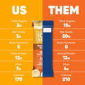 IQBAR Clean Plant Protein Bars - Banana Nut - 12 Count - Keto, Vegan, High Fiber, Gluten and Dairy Free, Low Sugar Snack - Brain and Body Nutrients