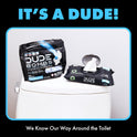 DUDE Bombs - Toilet Stank Eliminator - 1 Pack, 40 Pods - Fresh Scent 2-in-1 Stank Eliminator + Toilet Bowl Freshener - Refreshing Blend of Lavender