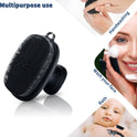 Face Scrubber, Silicone Face Scrubber for Men Facial Cleansing Brush Silicone Face Wash Brush Manual Waterproof Cleansing Skin Care Face Brushes for