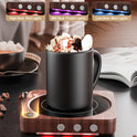Mug Warmer - 36W Coffee Mug Warmer for Desk with Temperature Display, 2-12Hrs Auto Shut Off, Smart Candle Warmer - Ideal Coffee Gifts Accessories