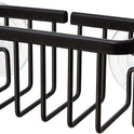 SunnyPoint NeverRust Kitchen & Bathroom Sink Caddy for Sponges, Scrubbers, Soap, 6" x 2.5" x 2.65", with Adhesive Mount - Additional Suction Cup