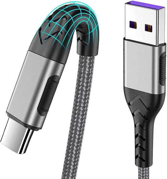Durcord USB C Cable, Upgarded 2Pack 10ft Fast USB Type C Charging Cable for Android/Phone/Pad/Laptop, Type C Charger Braided USB Cable Compatible