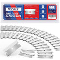 DIYSELF Single Edge Razor Blades, 100 Blades, Razor Blades Refiils for Razor Scraper, Utility Knife, Heavy Duty One Edge Blades, High Carbon Steel