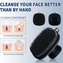 Face Scrubber, Silicone Face Scrubber for Men Facial Cleansing Brush Silicone Face Wash Brush Manual Waterproof Cleansing Skin Care Face Brushes for