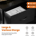 Sweetcrispy Dresser, Dresser for Bedroom Drawer Organizer Storage Drawers, Fabric Storage Tower with 8 Drawers, Chest of Drawers with Steel Frame