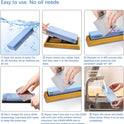Intelitopia Complete Knife Sharpening Stone Set – Dual Grit Whetstone 400/1000 3000/8000 Knife Sharpener with Leather Strop, Flattening Stone, Bamboo