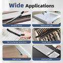 Hard Bristle Crevice Cleaning Brush - Cleaning Tools for Household Use, Multifunctional Gap Cleaning Supplies for Kitchen, Bathroom, Toilet, Window