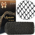African Net Sponge Authentic, African Exfoliating Sponge Real African Net Black Owned, African Bath Sponge Back Scrubber, Body Exfoliator Shower Bath