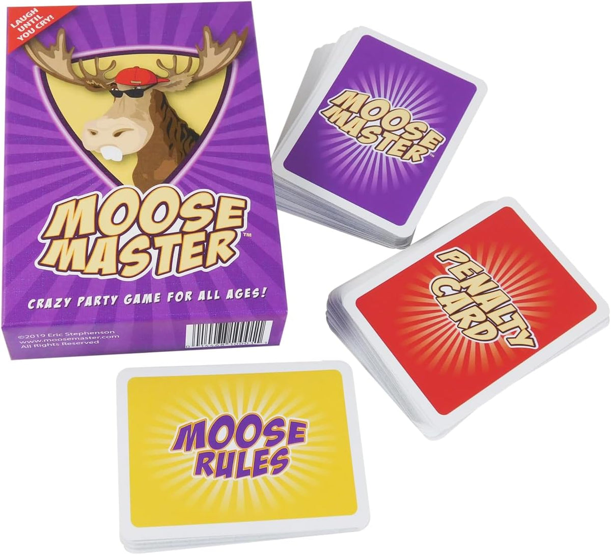 Moose Master - Laugh Until You Cry Fun - Your Cheeks Will Hurt from Smiling and Laughing so Hard - for Fun People Looking for A Hilarious Night in a