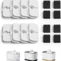 PETLIBRO Replacement Filters for Dockstream Cat Water Fountain PLWF005 PLWF115 PLWF105, 4 Months Set of Replacement Filters for Ultra Quiet Pet Water