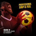 Light Up Soccer Ball - Glow in The Dark - NO 5 - Sports Gear Gifts for Boys & Girls 8-15+ Year Old - Kids, Teens Gift Birthday Ideas - Cool Boy Toys