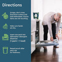 Puracy Dishwasher Pods, Natural Dishwasher Detergent, Free & Clear Dish tabs - Enzyme-Powered, Spot & Residue Free - TikTok Trend Items, Must Haves