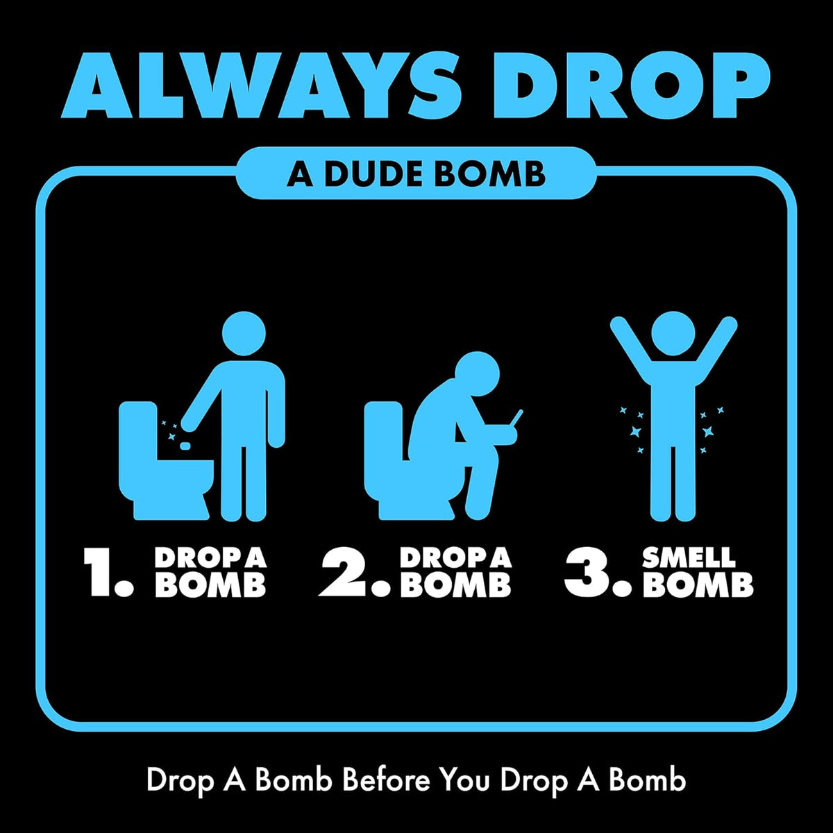 DUDE Bombs - Toilet Stank Eliminator - 1 Pack, 40 Pods - Fresh Scent 2-in-1 Stank Eliminator + Toilet Bowl Freshener - Refreshing Blend of Lavender