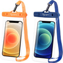 Waterproof Phone Pouch Bag - 7.5in Water Proof Cell Phone Case for Beach Travel, IPX8 Dry Bag with Lanyard for iPhone 16 15 14 Pro Max Galaxy S25