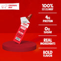 Chomps Snack Size Grass-Fed Original Beef Jerky Snack Sticks 0.5oz 24-Pack - Keto, Paleo, Whole30, 4g Lean Meat Protein, Gluten-Free, Zero Sugar