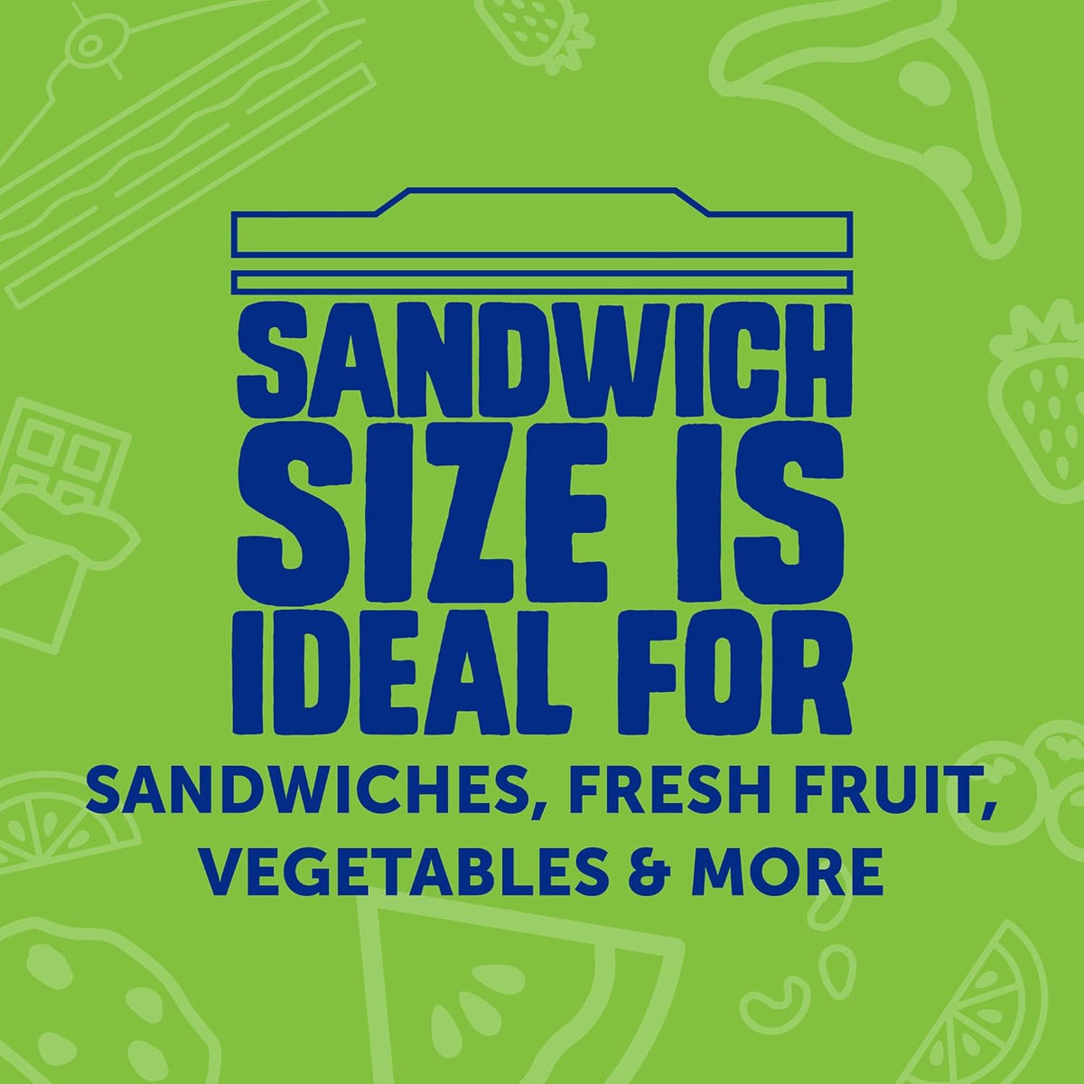 Ziploc Brand 190 Count Storage Bags Variety Pack, 42ct Storage Gallon and 48ct Storage Quart with Stay Open Design, 50ct Sandwich and 50ct Snack with
