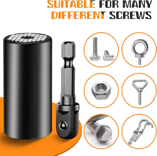 Universal Socket Tools Gifts for Men Dad Him Husband Teen Boys Women Cool Stuff Ideas Gadgets Gifts Fathers Day Birthday Christmas Stocking Stuffers