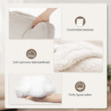 IWMH High-Back Home Office Chair,Upholstered Desk Chair with Armrests,Height Adjustable Armchair with Wheels, Swivel Office Desk Chair, Ergonomic