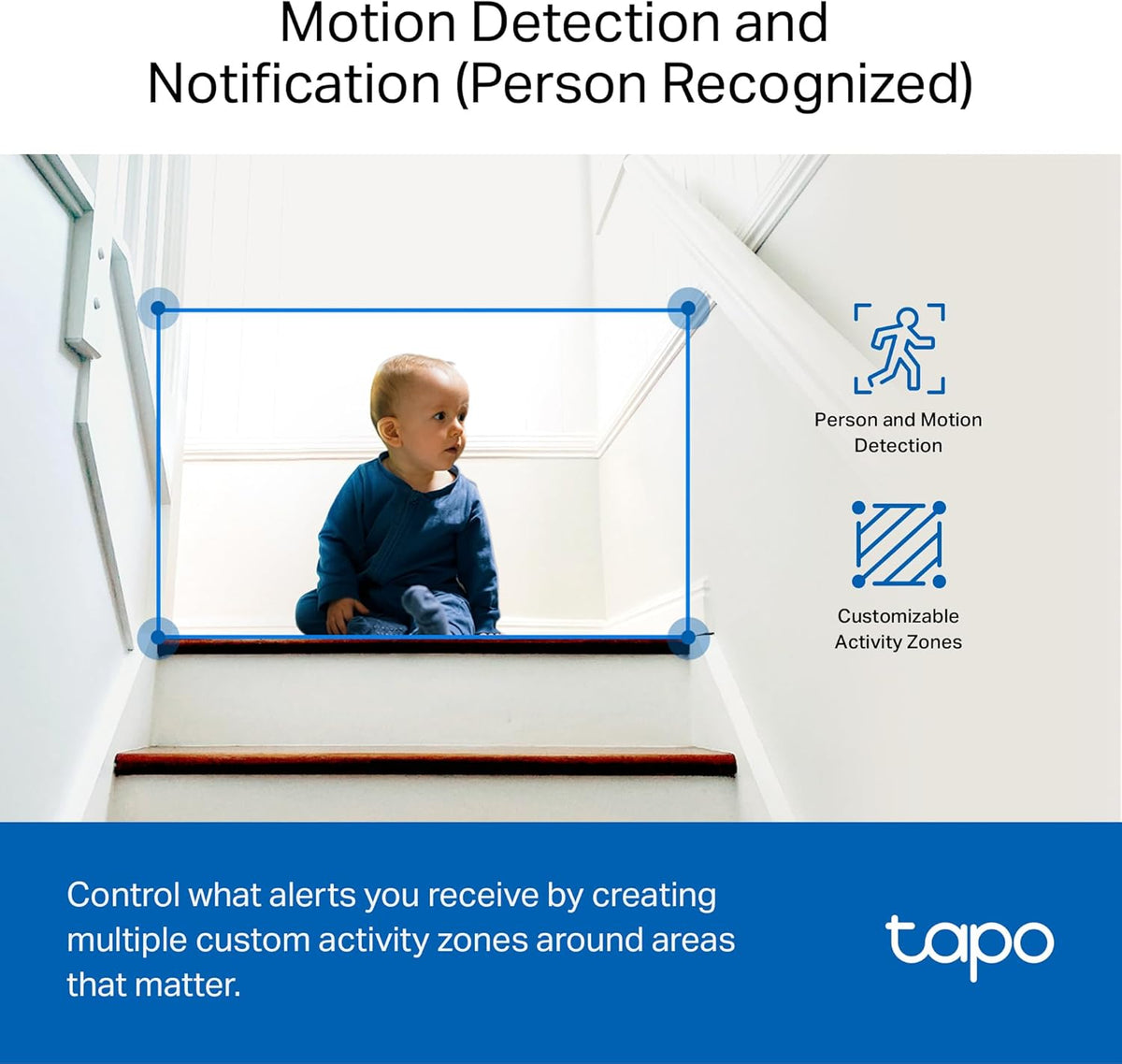 Tapo 1080P Indoor Security Camera for Baby Monitor, Pet Camera w/Motion Detection, 2-Way Audio, Night Vision, Cloud & SD Card Storage, Works w/Alexa