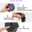 Fly Fans for Tables, Fly Repellent Fan Outdoor Indoor Keep Flies Away, Fly Repellent Fans for Tables with Holographic Blades for Picnic, Party