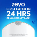 Zevo Flying Insect Trap & Cartridge - Plug in Fly Trap & Indoor Bug Catcher for Gnats, House & Fruit Flies - Mess-Free - Use in Any Room - Uses Blue