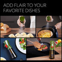 FLAIROSOL OLIVIA Oil Sprayer for Cooking, 200ml Glass Olive Oil Sprayer, Continuous Cooking Spray with Portion Control, Oil Dispenser for Kitchen