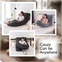 ALLOPERA Pregnancy Pillow, Full Body 57 Inch Maternity Pillow with Removable Washable Cover - Sleep Support for Legs, Back, Neck, Shoulder, HIPS