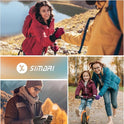 SIMARI Winter Gloves Women Men Ski Snow Gloves Liner Thermal Warm Touch Screen, Suit for Running, Cycling, Biking, Hiking, Driving, Walking, Typing