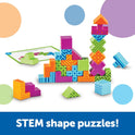 Learning Resources STEM Explorers Brainometry - 3d Puzzle, Brain Games, Brainteaser, Building Logic Toys, Gifts For Boys and Girls, Fine Motor Skills