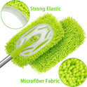 Reusable Dry Sweeping Cloths Microfiber Wet Mop Pads Compatible with Swiffer Sweeper Mop Replacement Sweeping Mopping pad Refills for Hardwood