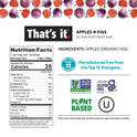 That's it. Mini Fruit Bars (Variety 35 Pack) No Sugar Added, Plant-Based, Vegan & Gluten Free, Breakfast Bar, Paleo, for Children & Adults, Non GMO