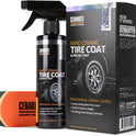 CERAKOTE Rapid Ceramic Tire Coat – Showroom New Tire Shine – Deep Tire Black Finish – Lasts Up to 10x Longer – No Sling, Non-Greasy Ceramic Tire