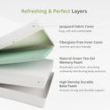 EGOHOME 10 Inch Queen Mattress, Memory Foam Mattress in a Box with Cooling Green Tea Gel, Relieve Pressure with Medium Support, CertiPUR-US
