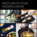 FLAIROSOL OLIVIA. The Original Advanced Oil Sprayer for Cooking, Salads, BBQs and More, Continuous Spray with Portion Control, Trusted by Chefs