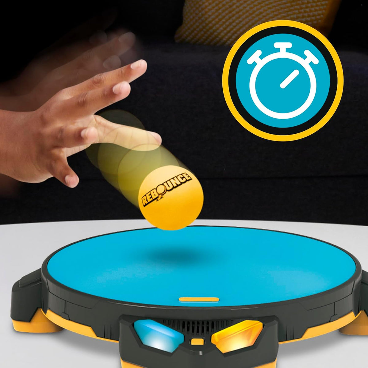 Hasbro Games Rebounce Game | Indoor and Outdoor Electronic Action Game for Kids, Teens, and Adults | Ages 8+ | 2 to 6 Players | 10 Mins. | Family