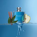 Nautica Voyage Eau de Toilette 3.3 fl oz (Pack of 1), Notes of Apple, Cedarwood, Mimosa, Men's Fragrance, Long Lasting, Everyday Fragrance, Travel