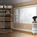 Kate's Home & Garden Peppermint Oil Spray for Bugs, Ants, Insects, Spiders. Pesticide and Insecticide Indoor Repellent Pest Control with Cedarwood